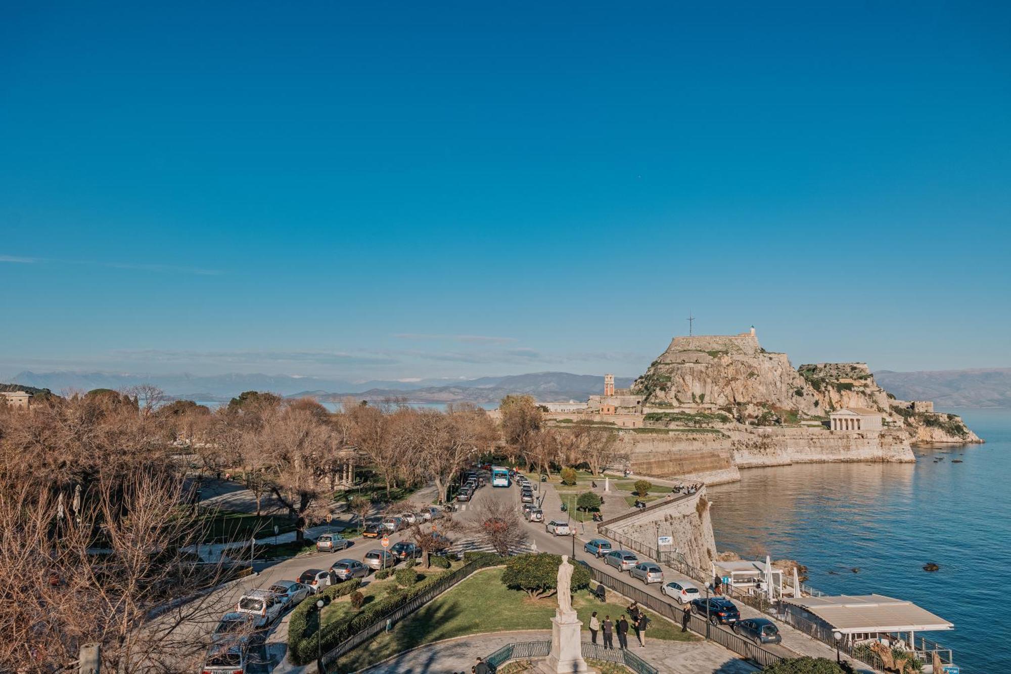 Old Fortress View Roof Top Apartment By Konnect Corfu  Eksteriør bilde