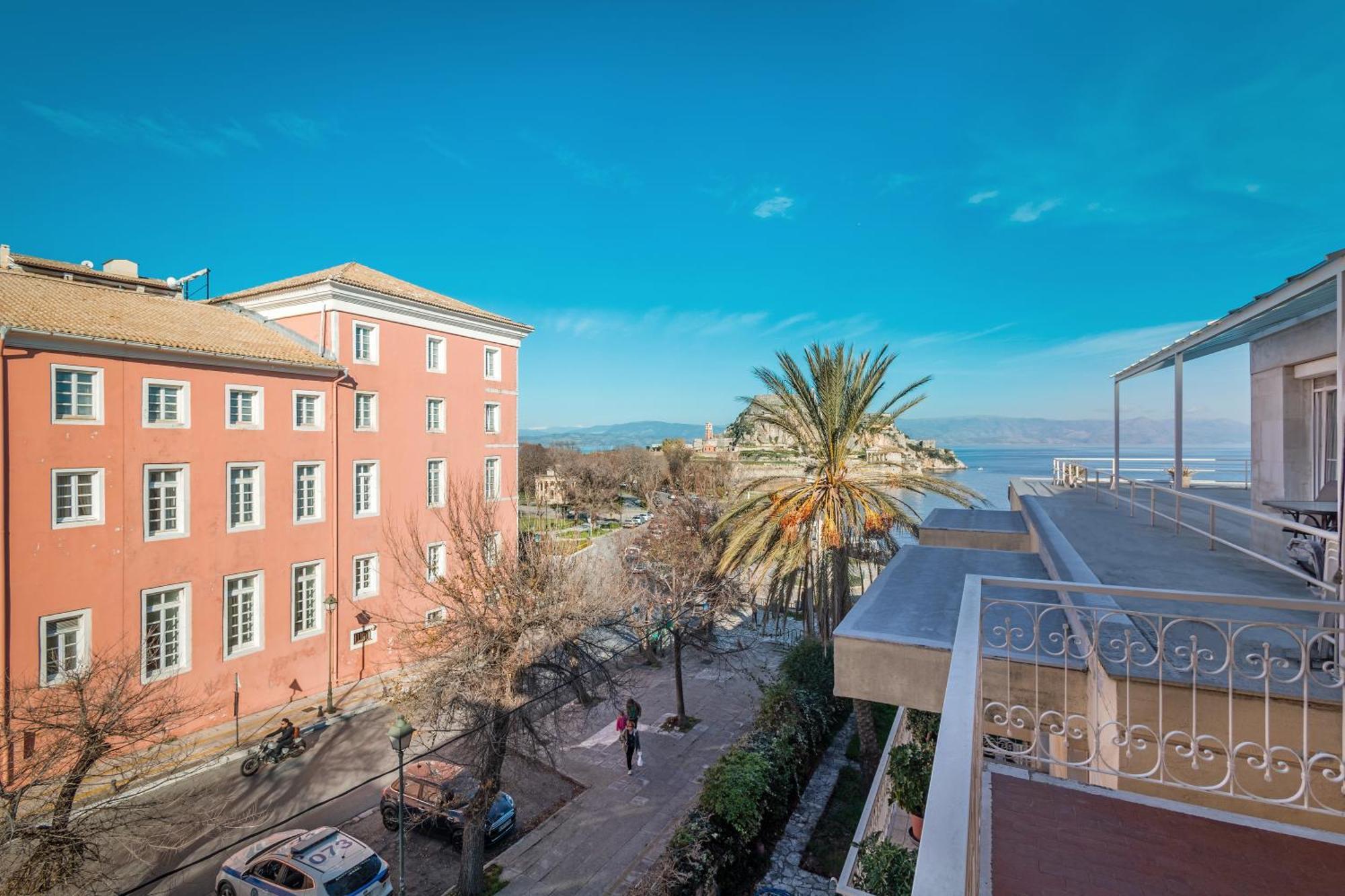 Old Fortress View Roof Top Apartment By Konnect Corfu  Eksteriør bilde