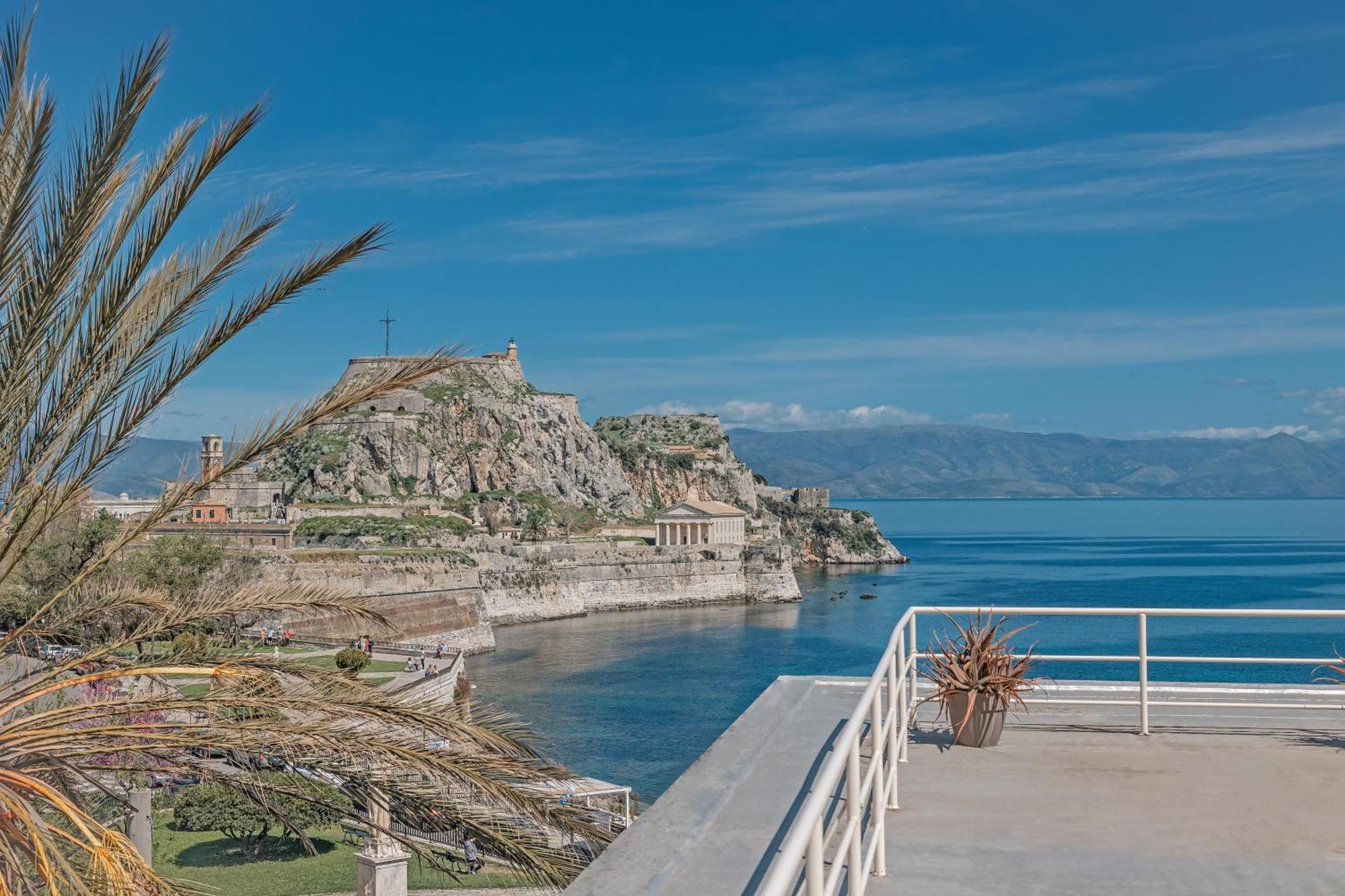 Old Fortress View Roof Top Apartment By Konnect Corfu  Eksteriør bilde